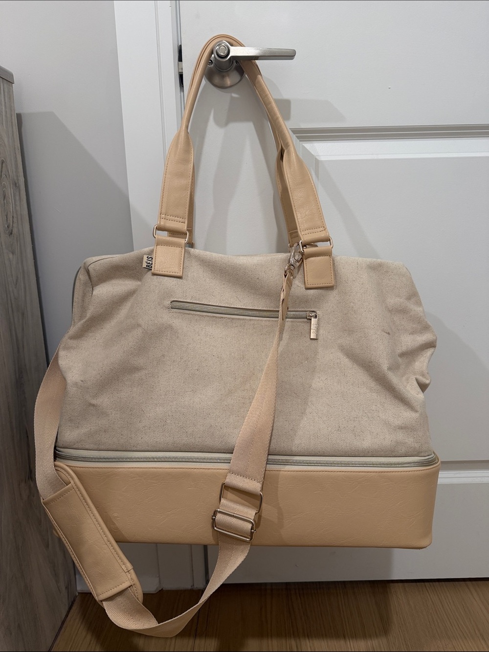 BEIS mini weekender travel bag